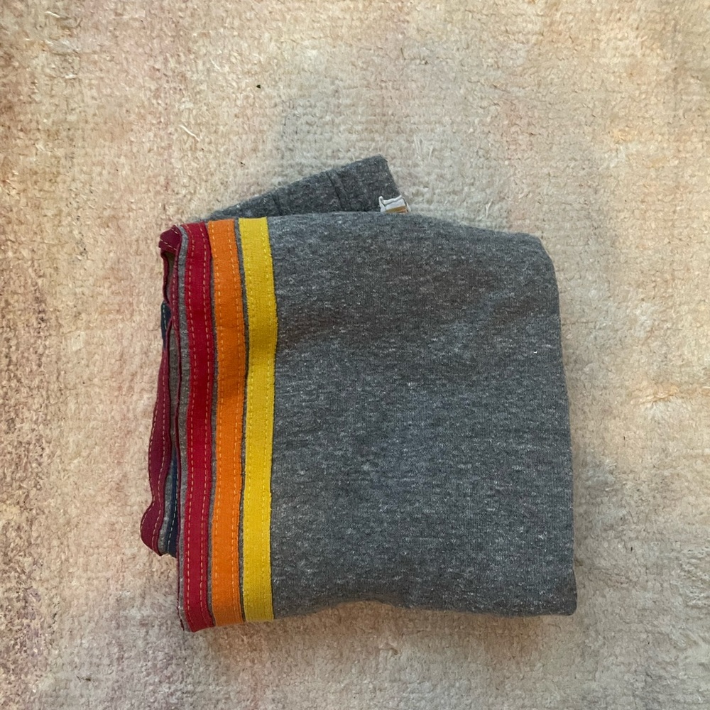 Aviator Nation Five Stripe Sweatpants Heather grey (size 10)